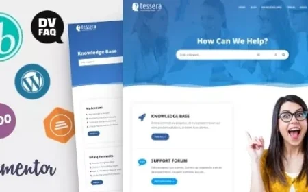 Tessera - Knowledge Base &amp; Support Forum WordPress Theme v2.7.2