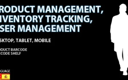 Inventory Tracking, Warehouse, Product and User Management