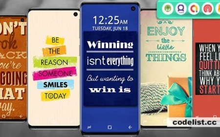 Android Quotes WallPaper Ringtone on Firebase