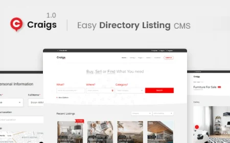 Craigs v1.0.1 - Classified Ads CMS Theme