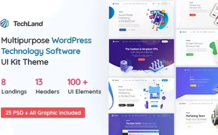 Techland - Multipurpose Technology WordPress Theme v1.9.0