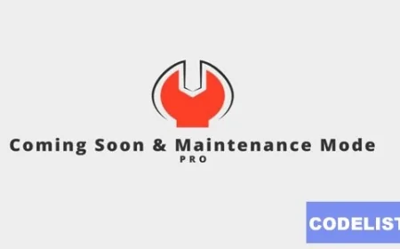 Coming Soon &amp; Maintenance Mode PRO v6.57