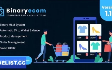 BinaryEcom v1.1 - Ecommerce Based MLM Platform - nulled