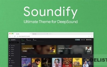 Soundify v1.4.6 - The Ultimate DeepSound Theme