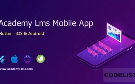 Academy Lms Mobile App v1.0 - Flutter iOS & Android