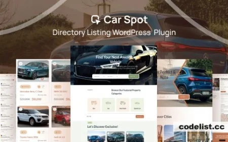 CarSpot v1.0.4 - Car Directory Listing WordPress Plugin