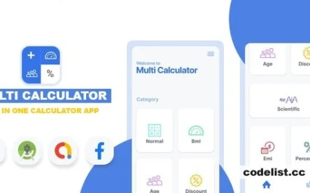 Multi Calculator v1.0 - All in one calculator app