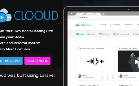 Clooud v1.4 - Premium Media Sharing Script