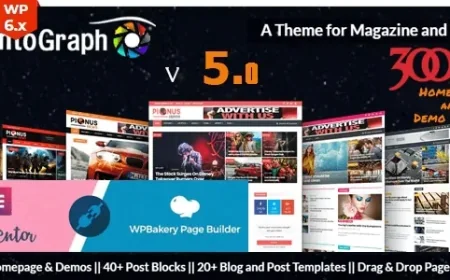 PantoGraph - Newspaper Magazine Theme v6.6.2