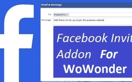 Facebook Invite Addon For WoWonder