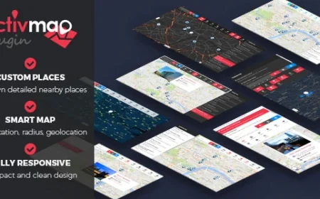 Activ'Map Nearby Places v2.0.0 - Responsive POI Gmaps