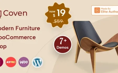 Coven - Furniture Store WordPress WooCommerce Theme v1.2