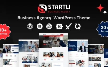 Startli - Elementor Business Consulting WordPress Theme + RTL v1.0.5