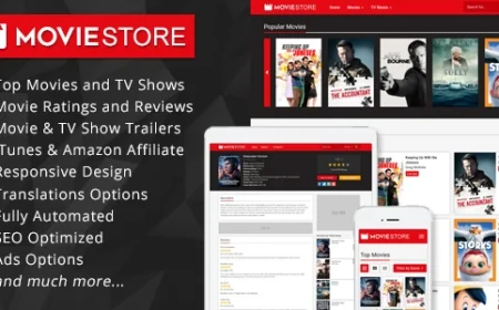 MovieStore v1.1 - Movies and TV Shows Affiliate Script