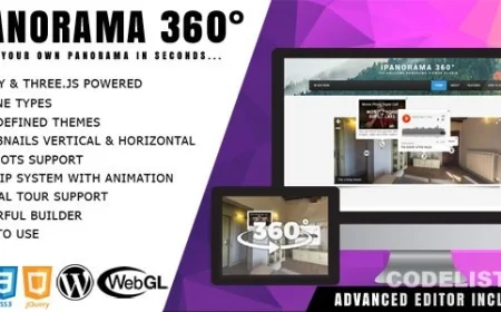 iPanorama 360° v1.8.7 - Virtual Tour Builder for WordPress