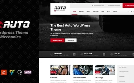 Auto - WordPress Theme for Mechanic, Car Dealers and Repair Shops v2.0.0