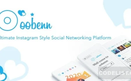 oobenn v3.7.7 - Ultimate Instagram Style PHP Social Networking Platform - nulled