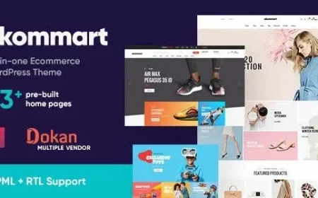 ekommart - All-in-one eCommerce WordPress Theme v4.1.6
