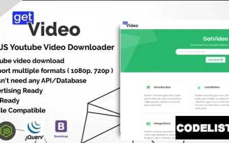 GetVideo v2.0.0 - NodeJS Youtube Video Downloader