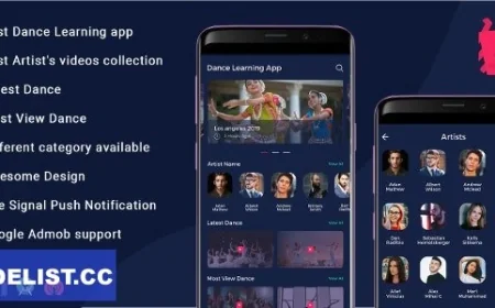 Android Dance App v2.1 - Video App (youtube channel + live streaming + m3u8 + Movies)