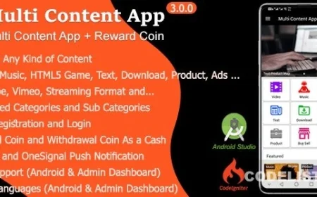Multi Content App v3.0