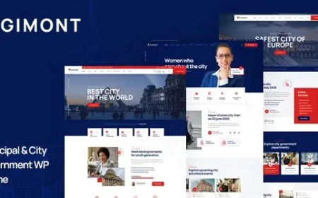 Gimont - City Government WordPress Theme v1.1.5