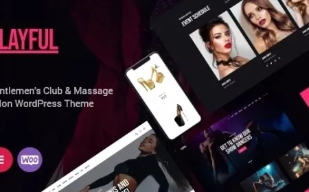 Playful - Pole Dance Night Club &amp; Store WordPress Theme v1.19