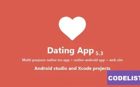 Dating App v5.3 - web version, iOS and Android apps - nulled