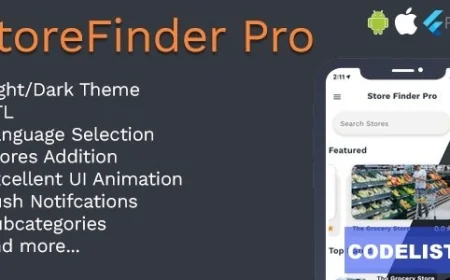StoreFinder Pro Full App Flutter v1.0