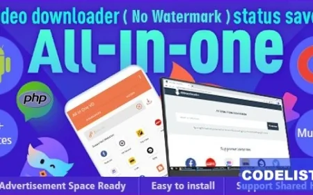 All-in-One Video Downloader/ Status Saver php + Android (70+ sources) v1.0
