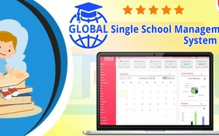 Global v5.5 - Single School Management System Pro