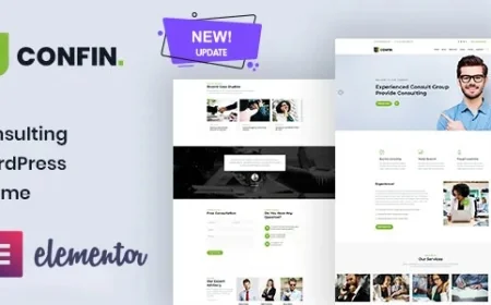 Confin - Consulting Business WordPress Theme v2.0.6