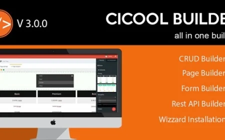 Cicool v3.0.0 - Page, Form, Rest API and CRUD Generator