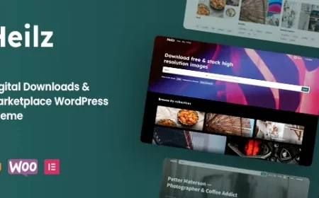 Heilz - Digital Downloads &amp; Marketplace WordPress Theme v2.3.0