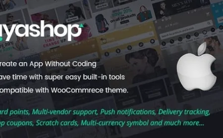CiyaShop v4.6 - Native iOS Application based on WooCommerce