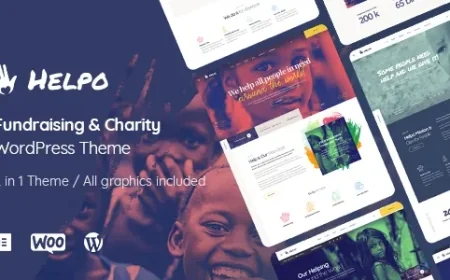 Helpo - Charity &amp; Nonprofit WordPress Theme v1.4