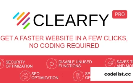 Clearfy Cache Pro v3.6.4