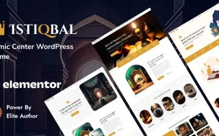 Istiqbal - Islamic Center &amp; Mosque WordPress Theme v1.0.1