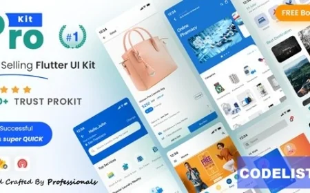 ProKit v32.0 - Best Selling Flutter UI Kit