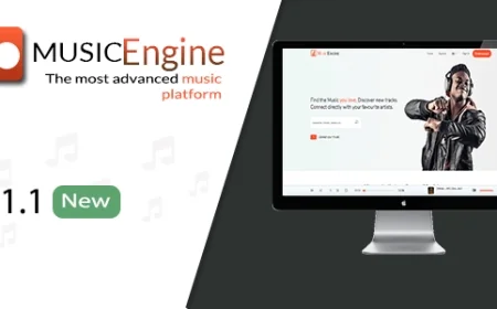 MusicEngine v1.1 - Social Music Sharing Platform - nulled