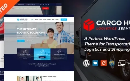 Cargo HUB - Transportation and Logistics WordPress Theme v1.3.2