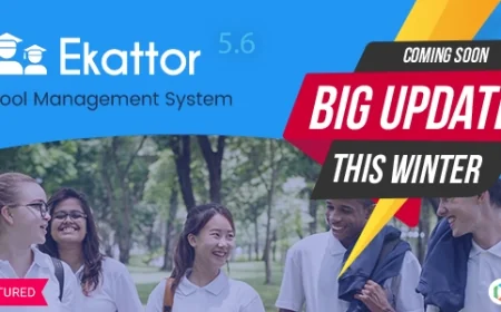 Ekattor School Management System Pro v5.6 - nulled