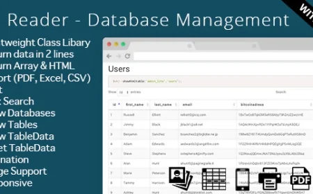 DB Reader - Database Management