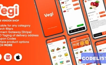 Vegi - The Ultimate Grocery - Food - Milk Ordering app 1 October 2021