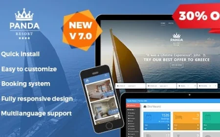 Panda Resort v7.1.5 - CMS for Single Hotel - Booking System