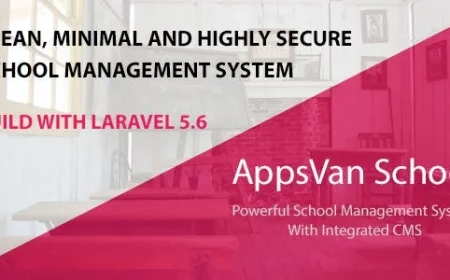 AppsVan School - School Management System With Integrated CMS