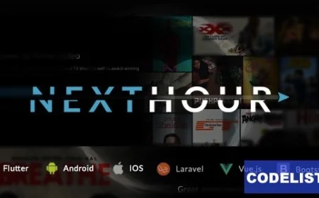 Next Hour v3.0.1 - Movie Tv Show & Video Subscription Portal Cms Web and Mobile App