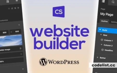 Cornerstone v7.5.14 - The WordPress Page Builder