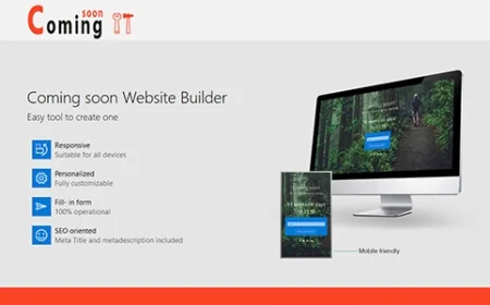 Coming Soon Builder