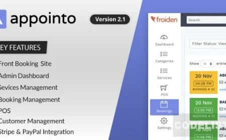 Appointo v2.2.3 - Booking Management System - nulled
